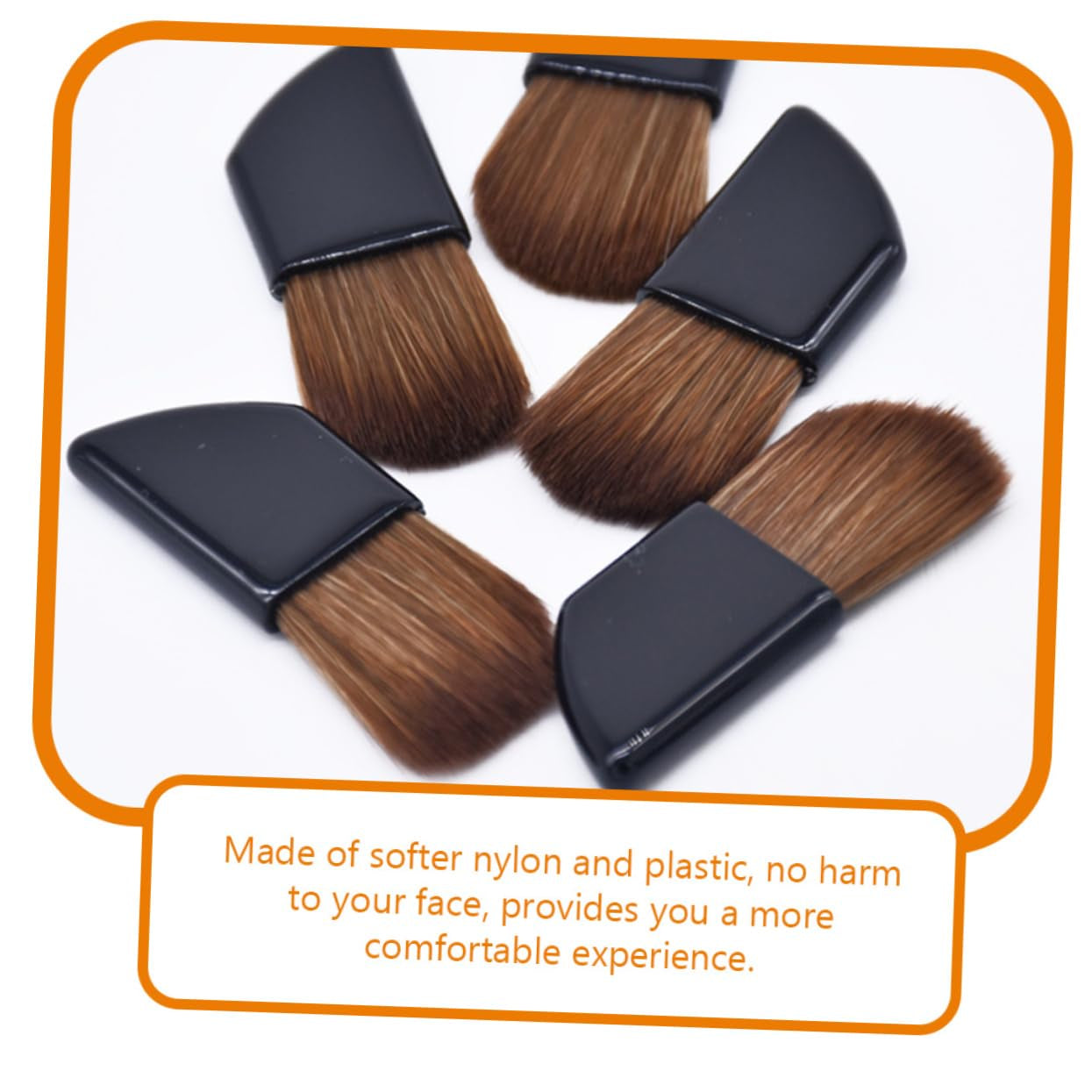 2Pcs Small Makeup Brush Set Travel Makeup Brush Blush Brush Nail Dust Brush Makeup Tool Eye Shadow Brush Mini Makeup Brush Makeup Brush Travel Professional Makeup Brush Cheek Brush